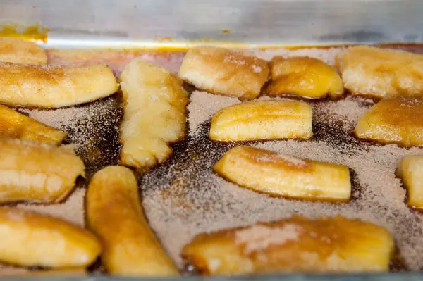 Banana Cake in the make — Stock Photo, Image