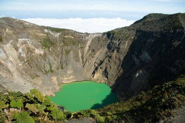 Irazu Volcano in Costa Rica clipart