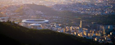 Maracanã stadium in Rio de Janeiro clipart