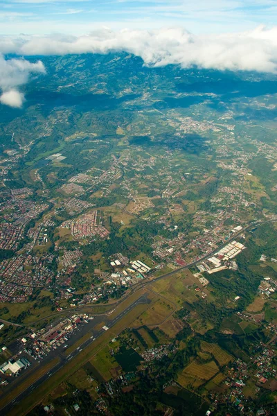 哥斯达黎加圣何塞鸟瞰图 — 图库照片