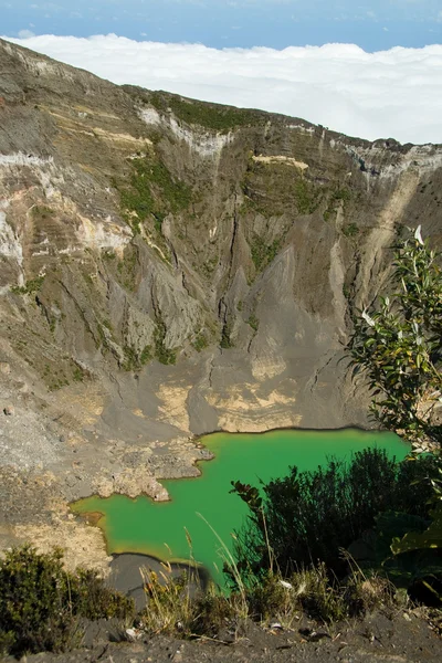 Volcán Irazu en Costa Rica — Foto de Stock