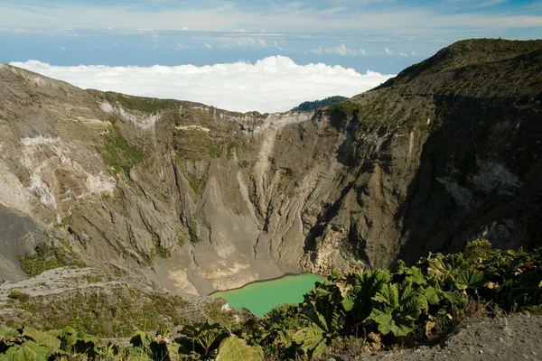 Вулкан Иразу в Коста-Рике — стоковое фото