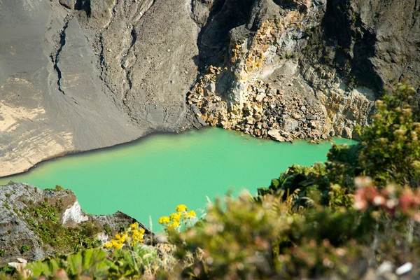 Irazu vulkan in costa rica — Stockfoto