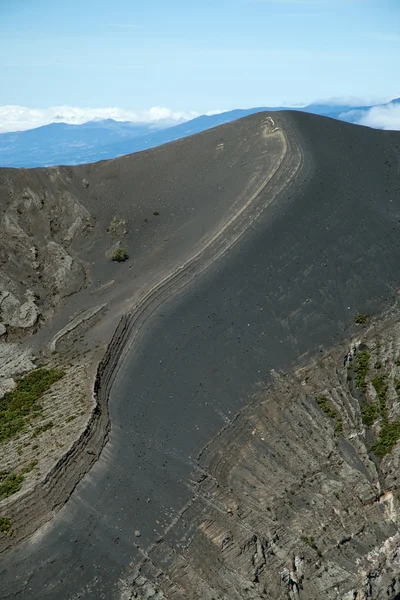Intorno al cratere del vulcano Irazu — Foto Stock