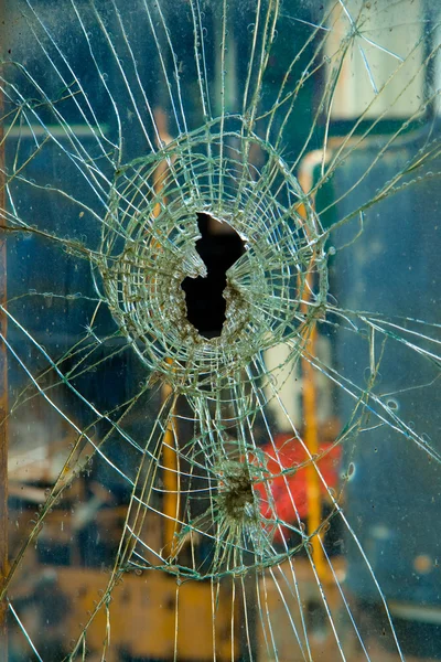 stock image Broken Window