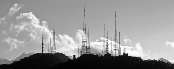 Radio antenas — Stock Photo, Image
