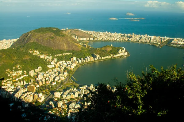 Lagoa Rodrigo de Freitas en Río de Janeiro —  Fotos de Stock