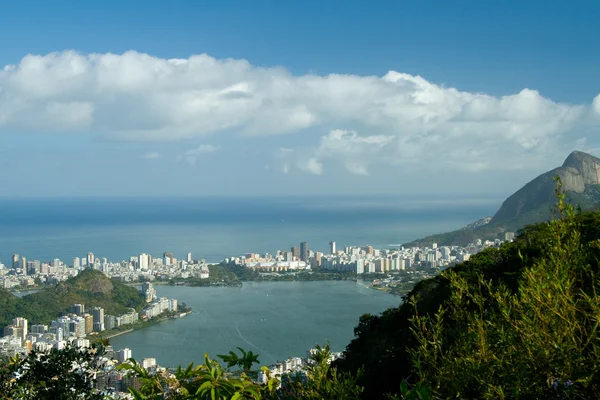 Lagoa Rodrigo de Freitas en Río de Janeiro — Foto de Stock