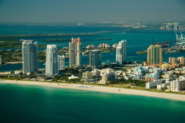 Miami beach deniz kıyısı