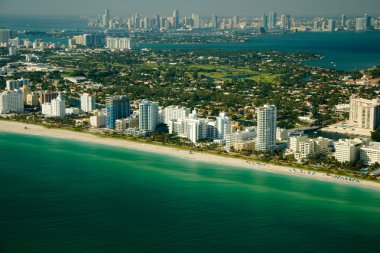 Miami beach deniz kıyısı