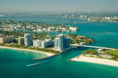 Miami beach deniz kıyısı