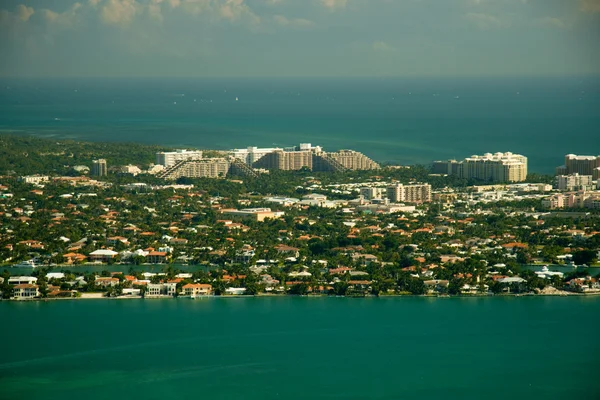 Miami Verde e Azul — Fotografia de Stock