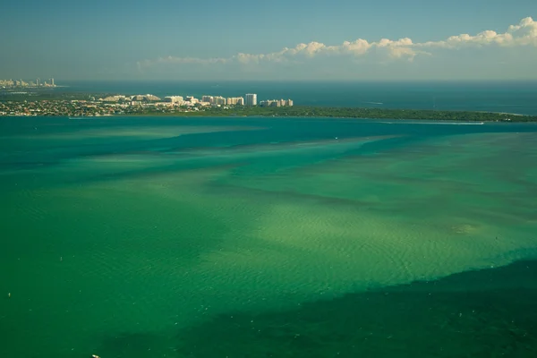 마이애미 녹색 및 파랑 — 스톡 사진
