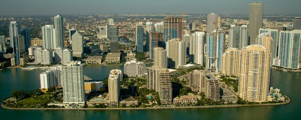 Edifícios Miami Estilo — Fotografia de Stock