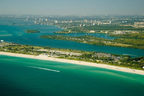 Miami beach tengerpart — Stock Fotó