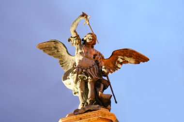 Melek Castel Sant'Angelo üstüne