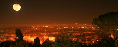 Roma gece manzarası