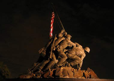 Iwo Jima Memorial clipart