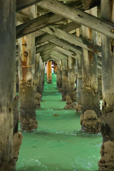 stock image Pier on the beach