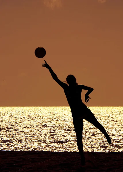 stock image Beach Volleyball