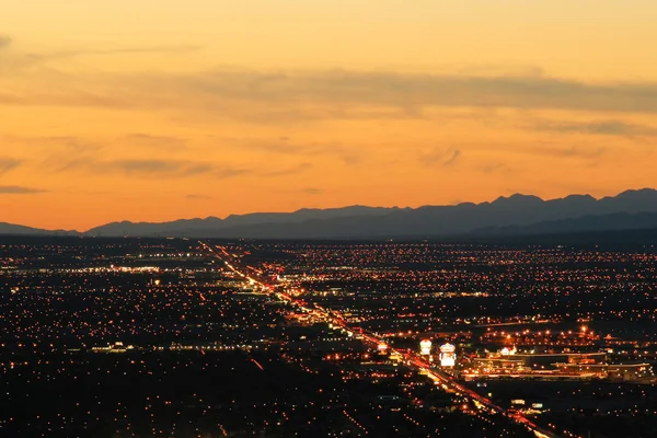 Plano aéreo de Las Vegas — Foto de Stock