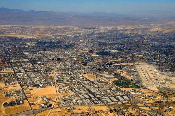 Tournage aérien à Las Vegas — Photo