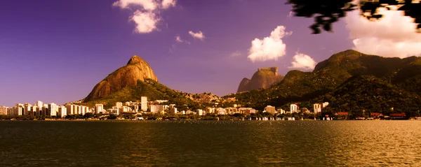 Tarde Tarde no Rio — Fotografia de Stock