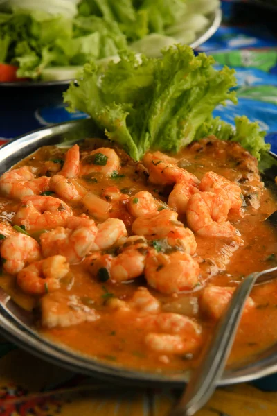 stock image Filet and Shrimps