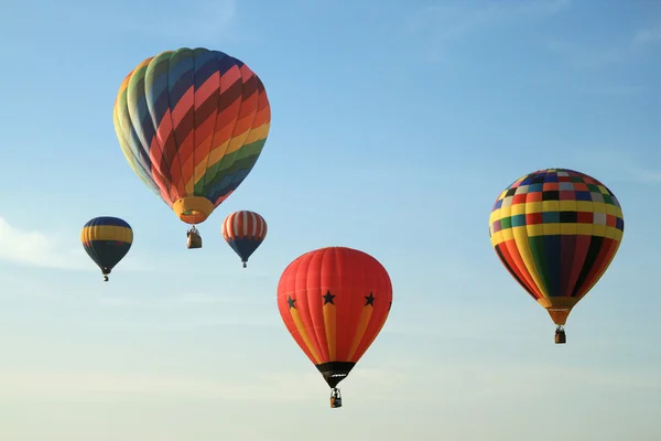 Vijf ballonnen — Stockfoto