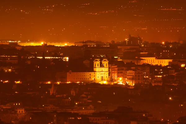 Paisaje nocturno de Roma — Foto de Stock