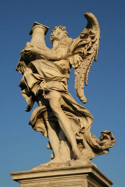 Andělé na mostu Sant'Angelo — Stock fotografie