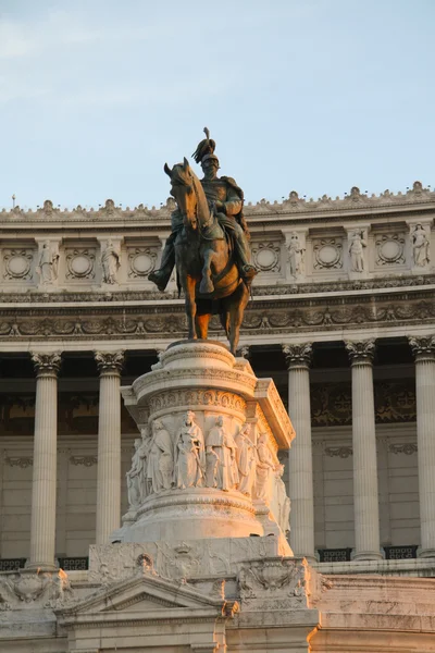 Pomnik Vittorio Emanuele II — Zdjęcie stockowe