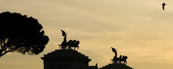 Монументо Емануеле II — стокове фото