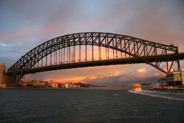 Sydney Bridge at Sunrise — Stock Photo, Image