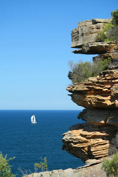 在悉尼的帆船 — 图库照片