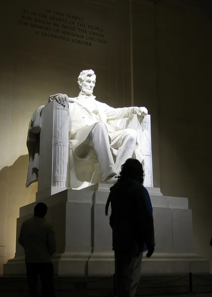 Estátua de Lincoln — Fotografia de Stock