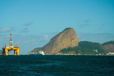 Sugar Loaf in Rio de Janeiro clipart