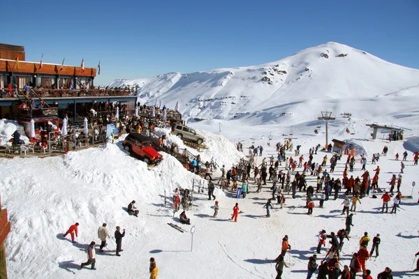 Skistation in Chile — Stockfoto
