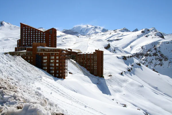 Hôtels à flanc de colline au Chili — Photo