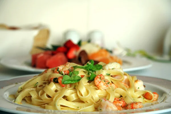 stock image Shrimp Pasta