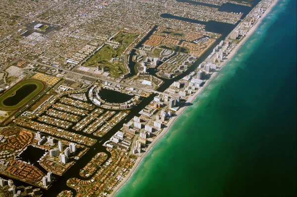 空中の南マイアミ ビーチ — ストック写真