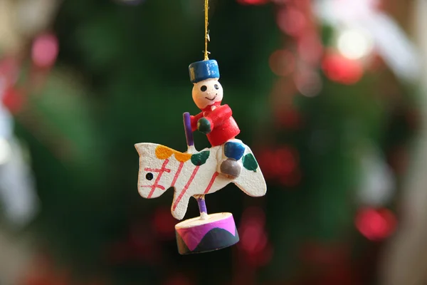 Carrossel ornamento de Natal — Fotografia de Stock