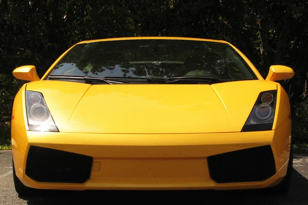 stock image Fast Yellow Car