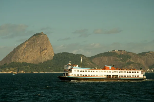 Ferry Boat ''Barca'' Rio Niteroi — Stock Photo, Image