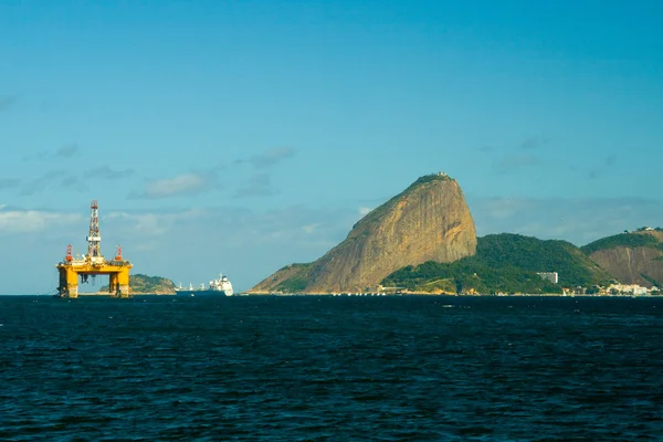 Сахарная буханка в Рио-де-Жанейро — стоковое фото
