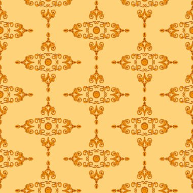 Historical pattern (to 1880) brown clipart