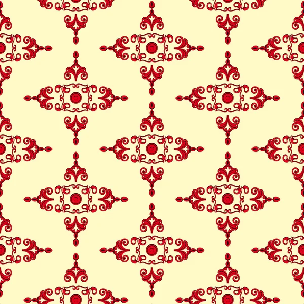 Modèle historique (wilhelminien, historicisme) en rouge — Image vectorielle