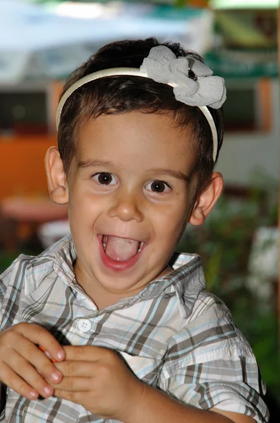 Smiling child — Stock Photo, Image