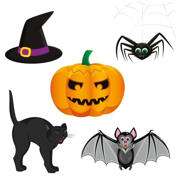 Set di Halloween Grafiche Vettoriali