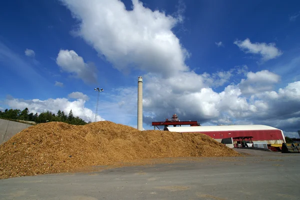 Bio fuel power plant — Stock Photo, Image